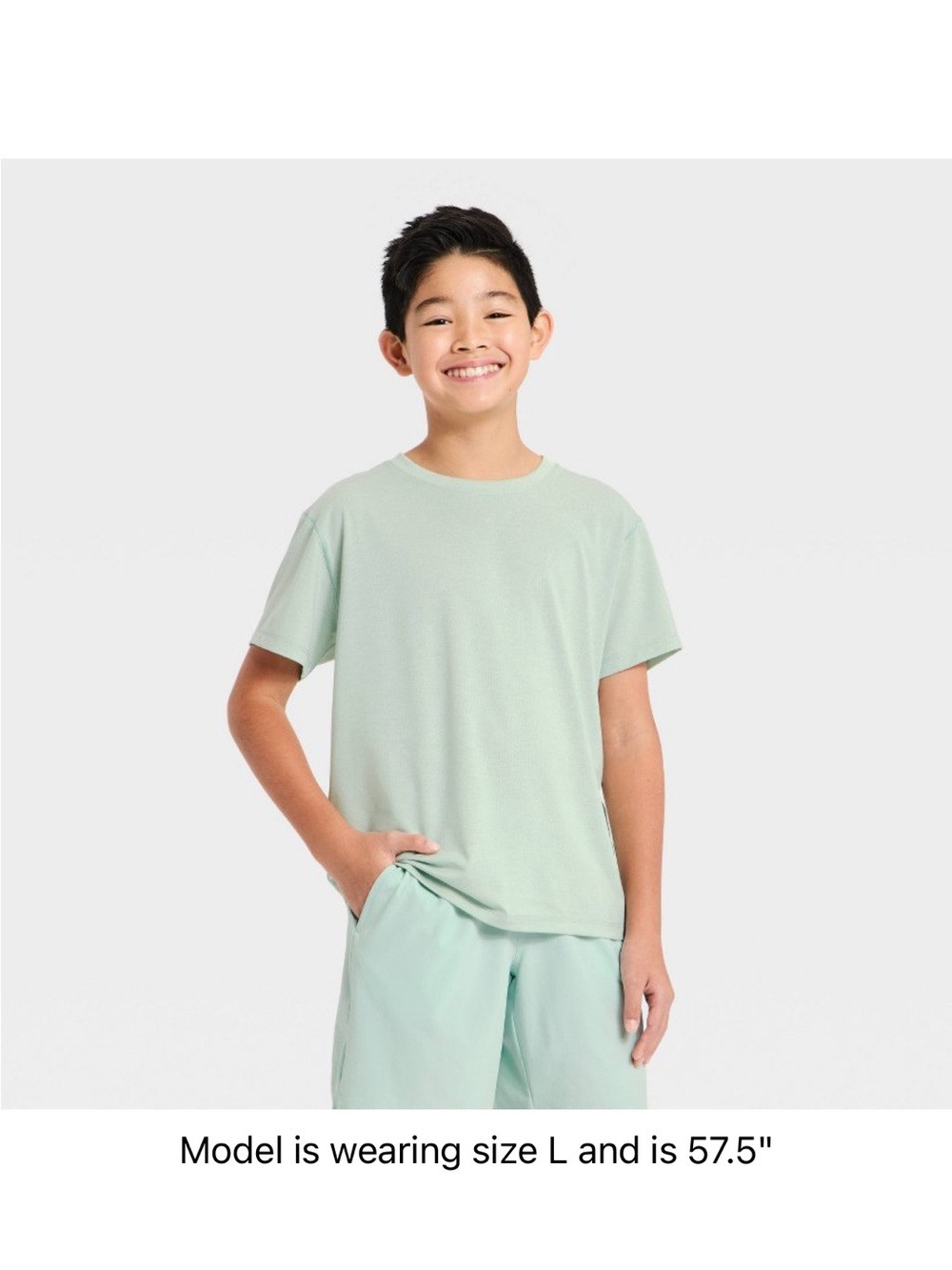Kids Mint Green Short-Sleeve Tee - Unbranded